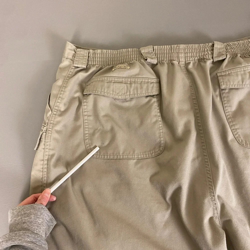 Weekender Brand Sportswear Cargo Shorts‎ Men's Size 50 Beige Tan Vintage Y2K *